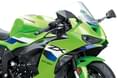 Now, for 2026, Kawasaki has given the ZX-6R a new KRT livery 2026 Kawasaki Ninja ZX-6R front right three quarter zoomed in shot